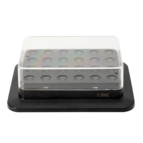 Isıtma bloğu, 1,5 mL tüpler için kullanılır, 24 delikli (koni tabanlı)