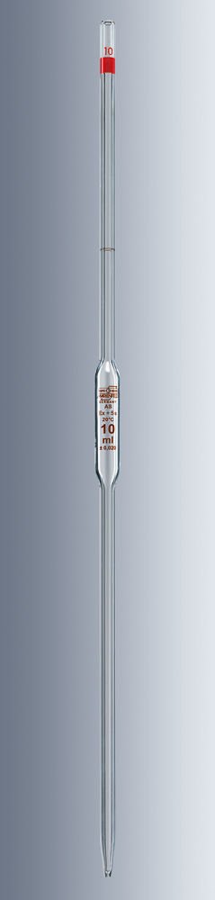 Marienfeld 2003050 Pipet Cam, Bullu, 5 ml, AS Sınıfı, Uyum Sertifikalı Ambalaj Miktarı: 10 Ad.