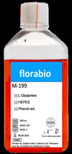 M-199 Medium without HEPES , with L-Glutamine , with phenolred Powder 10L
