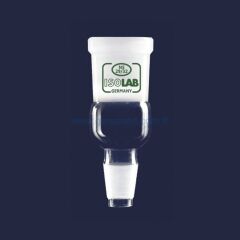 ISOLAB 064.11.010 adaptör - genişletme amaçlı - dişi şilif : NS34/35 - erkek şilif : NS29/32    1 adet = 1 adet