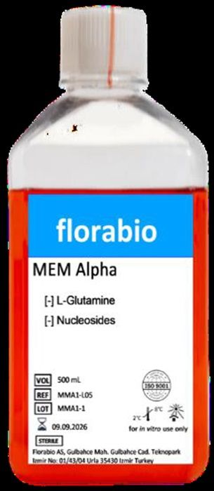 MEM Alpha without L-Glutamine , with nucleosides Liquid 0.5 L