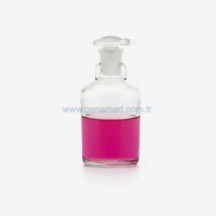 ISOLAB 062.02.100 şişe - damlatma - cam - şeffaf - 100 ml    1 adet = 1 adet