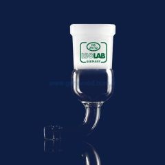 ISOLAB 065.27.014 adaptör - eğimli - musluksuz - çap 8 mm - dişi şilif : NS 14/23    1 adet = 1 adet