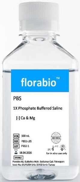(PBS) PhosphateBuffered Saline without Calcium , without Magnesium Liquid 0.5 L