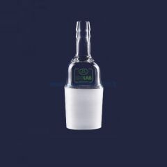 ISOLAB 065.22.029 adaptör - nozül - düz - musluksuz -çap 10 mm - erkek şilif : NS 29/32    1 adet = 1 adet