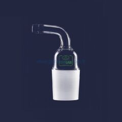 ISOLAB 065.23.029 adaptör - nozül - eğimli - musluksuz - çap 10 mm - erkek şilif : NS 29/32    1 adet = 1 adet