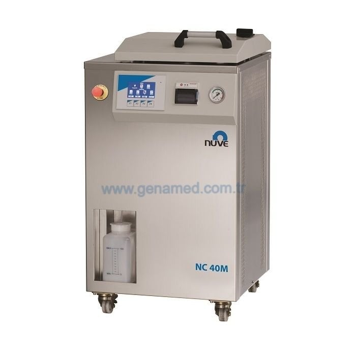 Nüve Dik Tip Buharlı Sterilizatör - Dik Tip Otoklav NC 40M