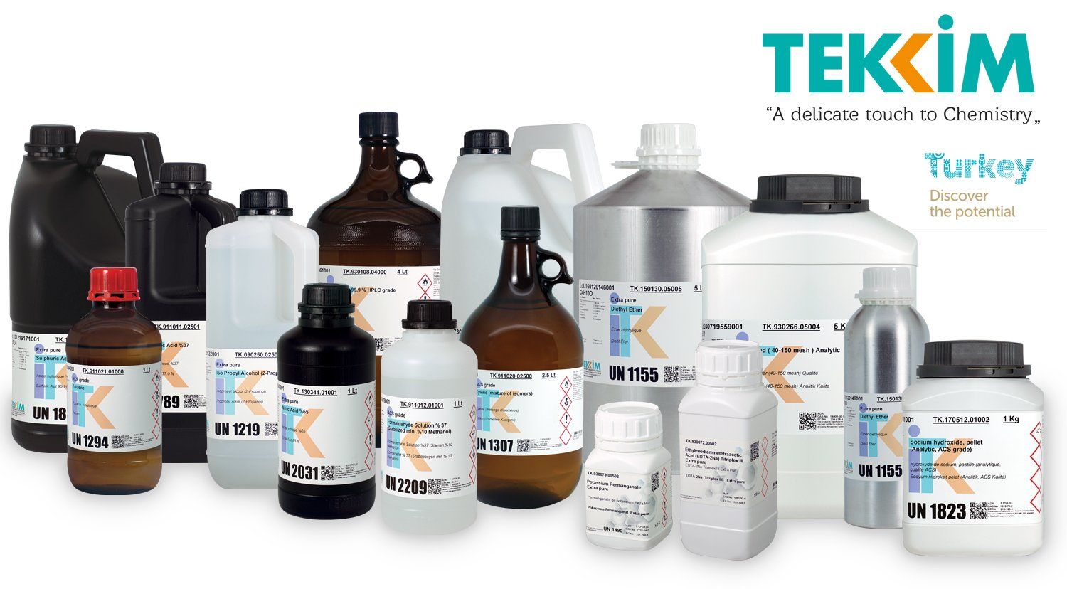 Tekkim TK.930101 Silikajel Beyaz ( İndikatörlü ) Extra pure (Cas No:7631-86-9) 1 kg plastik şişe