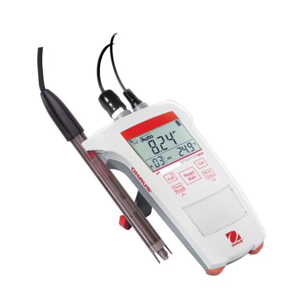 OHAUS ST300pH-G Starter Portatif pH Metre SetiST322 pH Elektrodu dahil