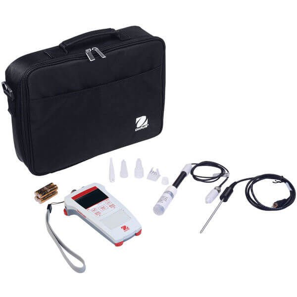 OHAUS ST300D-G Starter Portatif Çözünmüş Oksijen Ölçer SetiSTDO11 Galvanik Çöz. Oks. Elektrodu ve STTEMP30 Sıc. Probu dahil