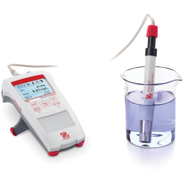 OHAUS ST400D-G Starter Portatif Çözünmüş Oksijen Ölçer SetiSTDO21 Optik Çözünmüş Oksijen Elektrodu dahil