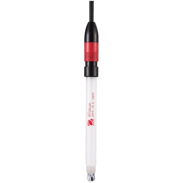 OHAUS ST350 Cam, Sıcaklık Entegreli, Doldurulabilir, pH Elektrodu