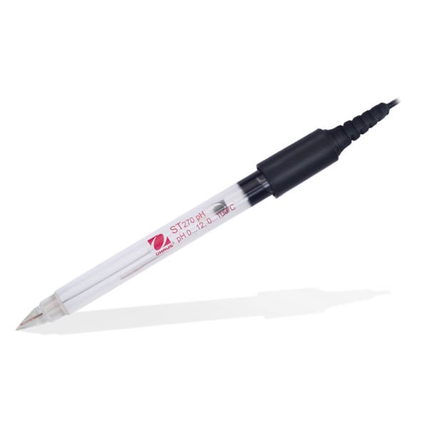 OHAUS ST270 Cam, Sivri Cam Uçlu, Saplama tip pH Elektrodu (et, meyve, peynir vb.)