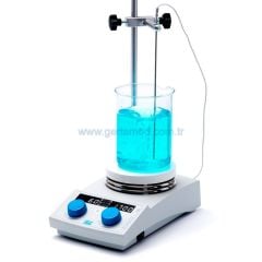VELP Isıtıcılı Manyetik Karıştırıcı AREX 6 Connect PRO System with Probe, Rod and Clamp
