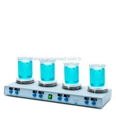 VELP Çoklu Dijital Isıtıcılı Manyetik Karıştırıcı AM4 Digital PRO