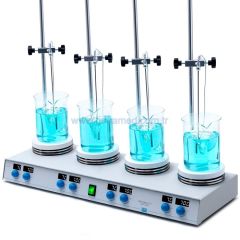 VELP Çoklu Dijital Isıtıcılı Manyetik Karıştırıcı AM4 Digital PRO System
