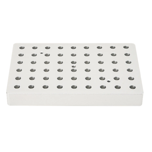 Isıtma bloğu, 0.2mL tüpler için kullanılır, 54 delikli (ince)