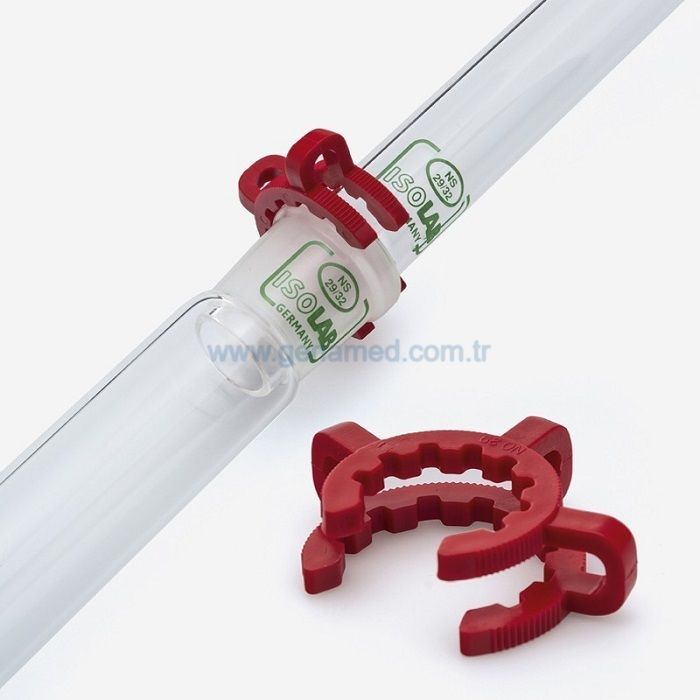 ISOLAB 063.04.014 şilif pensi - POM - NS 14/23 - sarı    1 adet = 1 adet