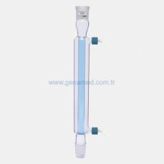 ISOLAB 033.12.250 soğutucu - liebig - 250 mm - dişi şilif : NS 14/23 - erkek şilif : NS 14/23 - P.P yan kol    1 adet = 1 adet