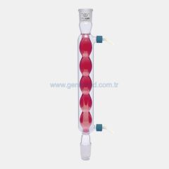 ISOLAB 033.14.250 soğutucu - allihn - 250 mm - dişi şilif : NS 14/23 - erkek şilif : NS 14/23 - P.P yan kol    1 adet = 1 adet