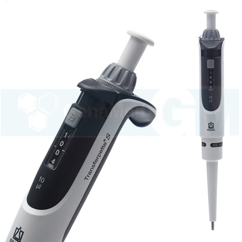 Brand 705870 Transferpette® S Ayarlanabilir Hacimli Otomatik Pipet,  0,5-10 ul