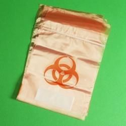 LP Italiana L172045 Kilitli Numune Taşıma Poşeti, PE, Pembe  Ambalaj Miktarı: 2000 Ad.