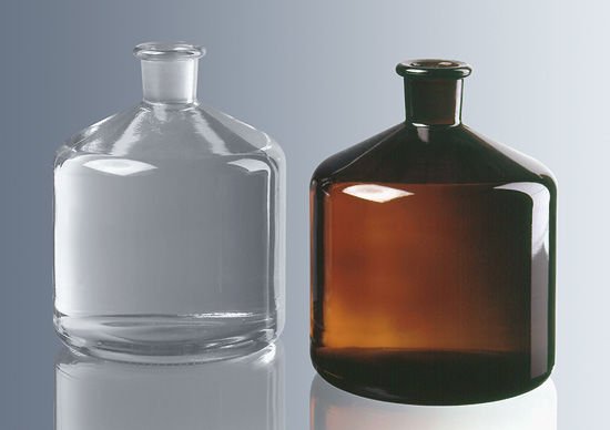 Marienfeld 3619009 Rezervuar Şişesi, Cam, Şilifli, 2000 ml  Ambalaj Miktarı: 2 Ad.