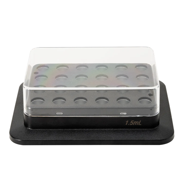 Isıtma bloğu, 1,5 mL tüpler için kullanılır, 24 delikli (koni tabanlı)