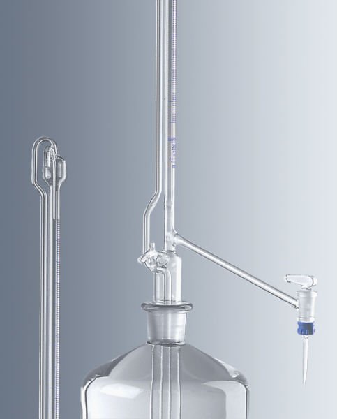 Marienfeld 2522011 Cam Büret, Pellet Modeli, Ara Musluksuz, Şişesiz, AS Sınıfı, 25:0.05 ml  Ambalaj Miktarı: 2 Ad.