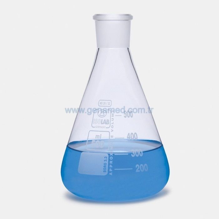 ISOLAB 028.01.901 erlen - cam - şilifli - 1000 ml - NS29/32    1 adet = 1 adet