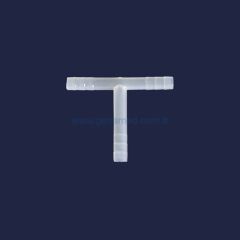 ISOLAB 052.24.006 hortum bağlantı parçası - T form - 6 mm çap    1 adet = 1 adet