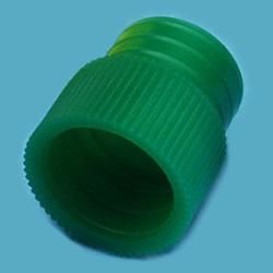 LP Italiana L116134 PE Tüp Kapağı,  16 mm Tüplere Uygun, Yeşil  Ambalaj Miktarı: 250 Ad.