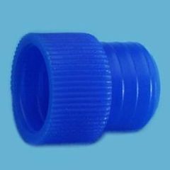 LP Italiana L116136 PE Tüp Kapağı,  16 mm Tüplere Uygun, Koyu Mavi  Ambalaj Miktarı: 250 Ad.