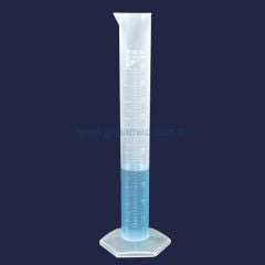 ISOLAB 016.05.250 mezür - uzun from - P.P - B kalite - kabartma skala - 250 ml    1 adet = 1 adet