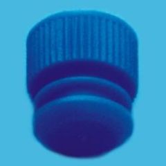 LP Italiana L117136 PE Yivli Kapak,  16 mm Tüplere Uygun, Mavi  Ambalaj Miktarı: 1000 Ad.