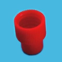 LP Italiana L118131 PE Tüp Kapağı,  12 mm Tüplere Uygun, Kırmızı  Ambalaj Miktarı: 500 Ad.
