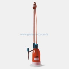 ISOLAB 020.05.025 büret - otomatik - ŞİLLİNG - amber - AS kalite - grup sertifikalı - beyaz skala - 25 ml    1 adet = 1 adet