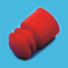 LP Italiana L119131 PE Yivli Kapak,  11 - 13 mm Tüplere Uygun, Kırmızı  Ambalaj Miktarı: 1000 Ad.