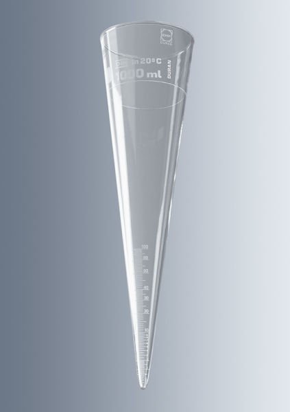 Marienfeld 2800001 Cam Imhoff Hunisi, Musluklu, 0-100 ml Taksimatlı, 1000 ml  Ambalaj Miktarı: 2 Ad.