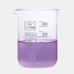 ISOLAB 025.01.910 beher - cam - kısa form - 10000 ml    1 adet = 1 adet