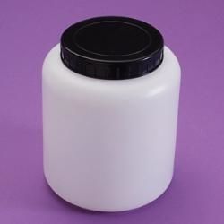 LP Italiana L290243 HDPE Kavanoz, Kapaklı, 500 ml  Ambalaj Miktarı: 1 Ad.