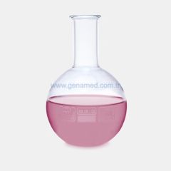 ISOLAB 029.01.050 balon - cam - dibi düz - 50 ml    1 paket = 10 adet
