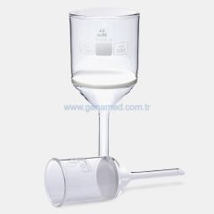 ISOLAB 043.01.054 huni - gooch - sinter cam filtreli - 3D - por 4 - 50 ml - çap 35 mm    1 adet = 1 adet