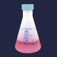 ISOLAB 028.03.250 erlen - P.P - vida kapaklı - 250 ml    1 adet = 1 adet