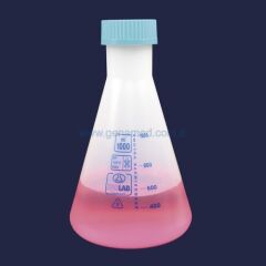 ISOLAB 028.03.901 erlen - P.P - vida kapaklı - 1000 ml    1 adet = 1 adet