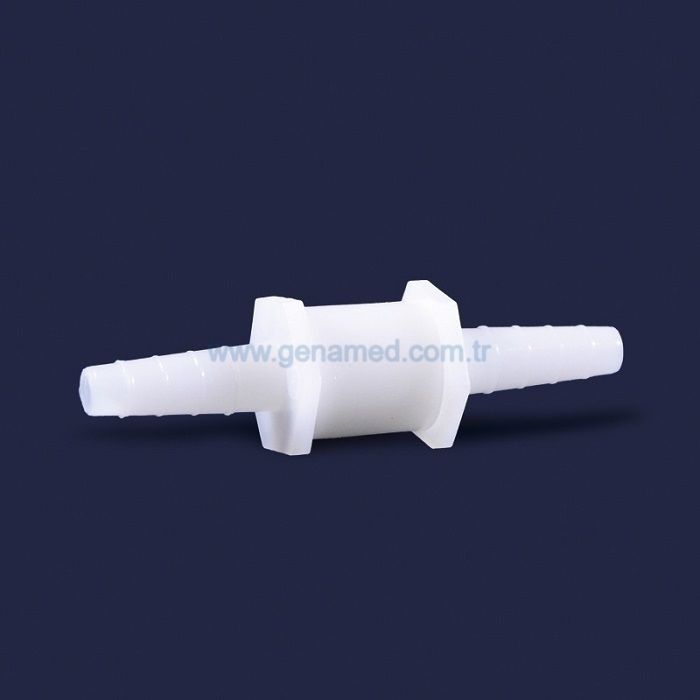 ISOLAB 040.10.005 tek yönlü vana - polipropilen - çap 8/11 mm    1 adet = 1 adet