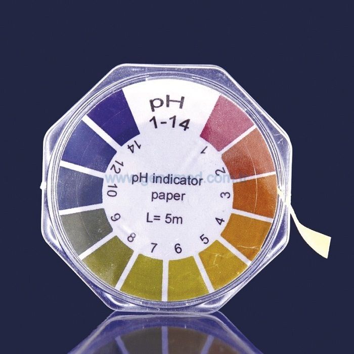 ISOLAB 101.02.002 pH kağıdı - 14 pH - rulo    1 adet = 1 adet