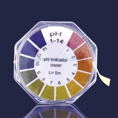 ISOLAB 101.02.002 pH kağıdı - 14 pH - rulo    1 adet = 1 adet