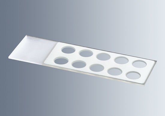 Marienfeld 1216652 Baskılı Lam, 10 Kuyucuklu,  5 mm, Beyaz  Ambalaj Miktarı: 200 Ad.