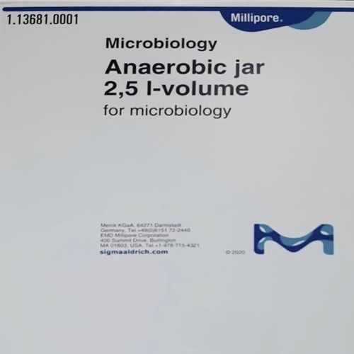 Merck 113681.0001 Anaerobic Jar 2,5 l-volume (Ambalaj : 1 Ad.)